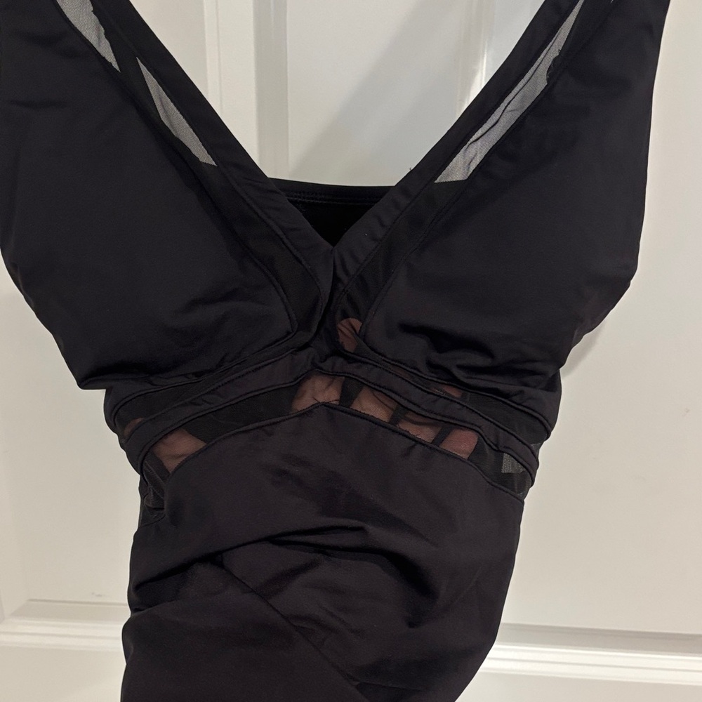 Kenneth Cole Black V-Neck Top - Picture 6 of 6